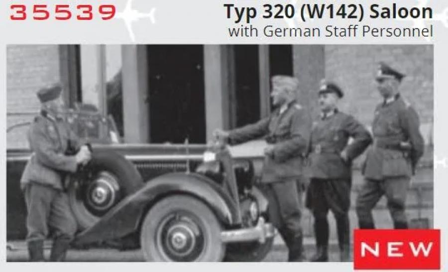 1:35 Typ 320 (W142) Saloon w/ personnel