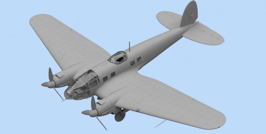 ICM 1:48 He 111H-6 North Africa