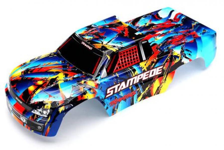 Traxxas Body Stampede Rock & Roll Painted TRX3648