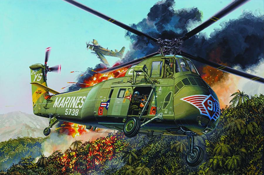 1:48 H-34 US MARINES - Re-Edition