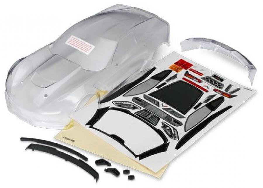 Traxxas Body Chevrolet Corvette Z06 Clear TRX8386