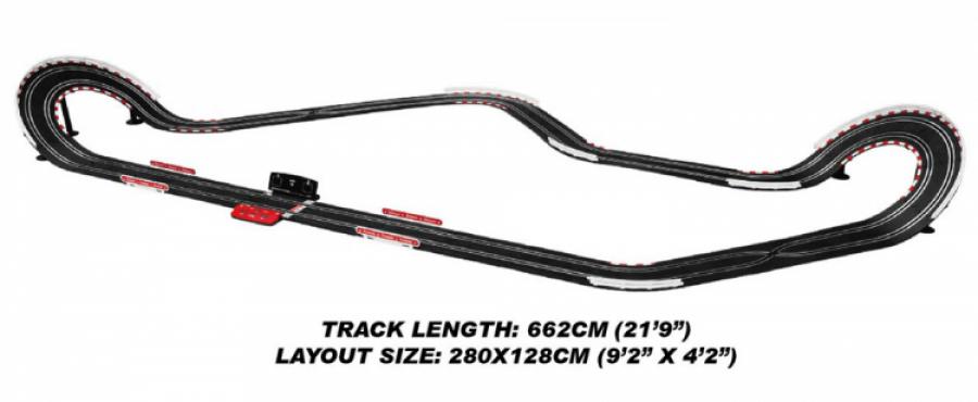 Slotracing Track Superior 551 1/43 662cm