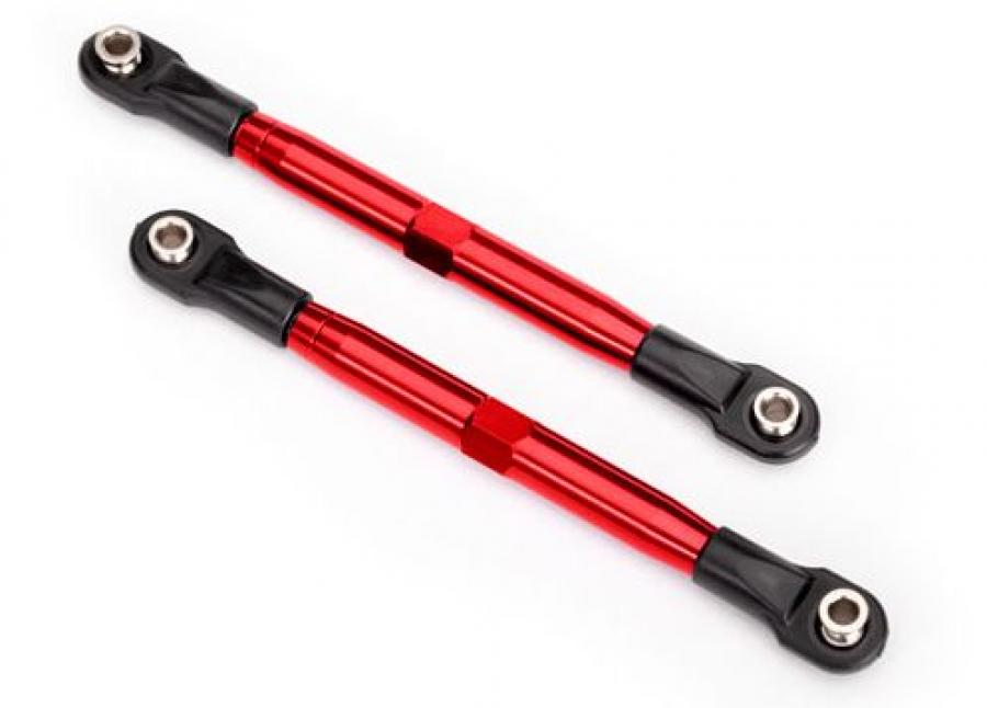 Traxxas Toe Link Alu Red Front & Rear Complete (2) Rustler 4x4 TRX6742R