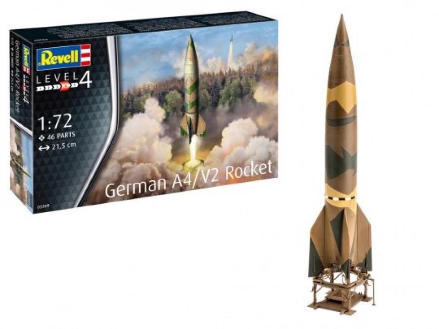 Revell 1:72 German A4/V2 Rocket