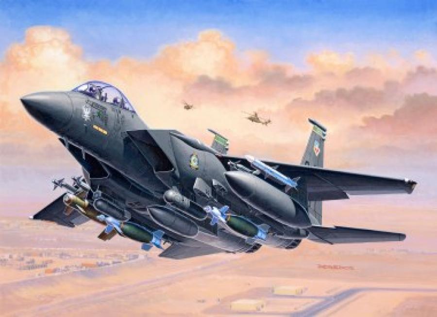 1:144 F-15E STRIKE EAGLE & bombs