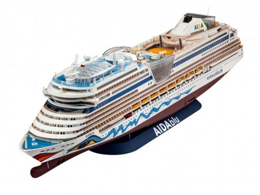 1:400 Cruiser Ship AIDA blu