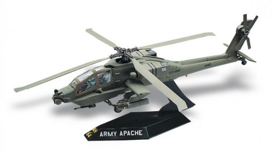 Revell 1:72 AH-64 Apache Helicopter (snap kit)