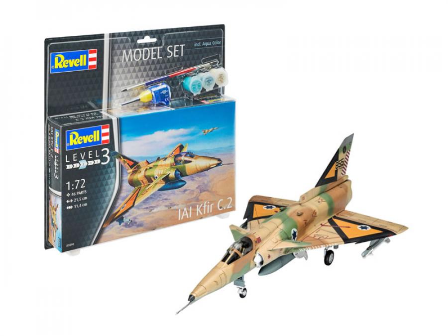 Revell 1:72 Model Set IAI Kfir C,2