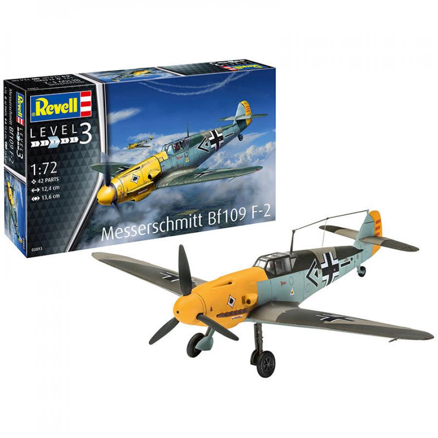 Revell 1:72 Model Set Messerschmitt Bf109 F-2
