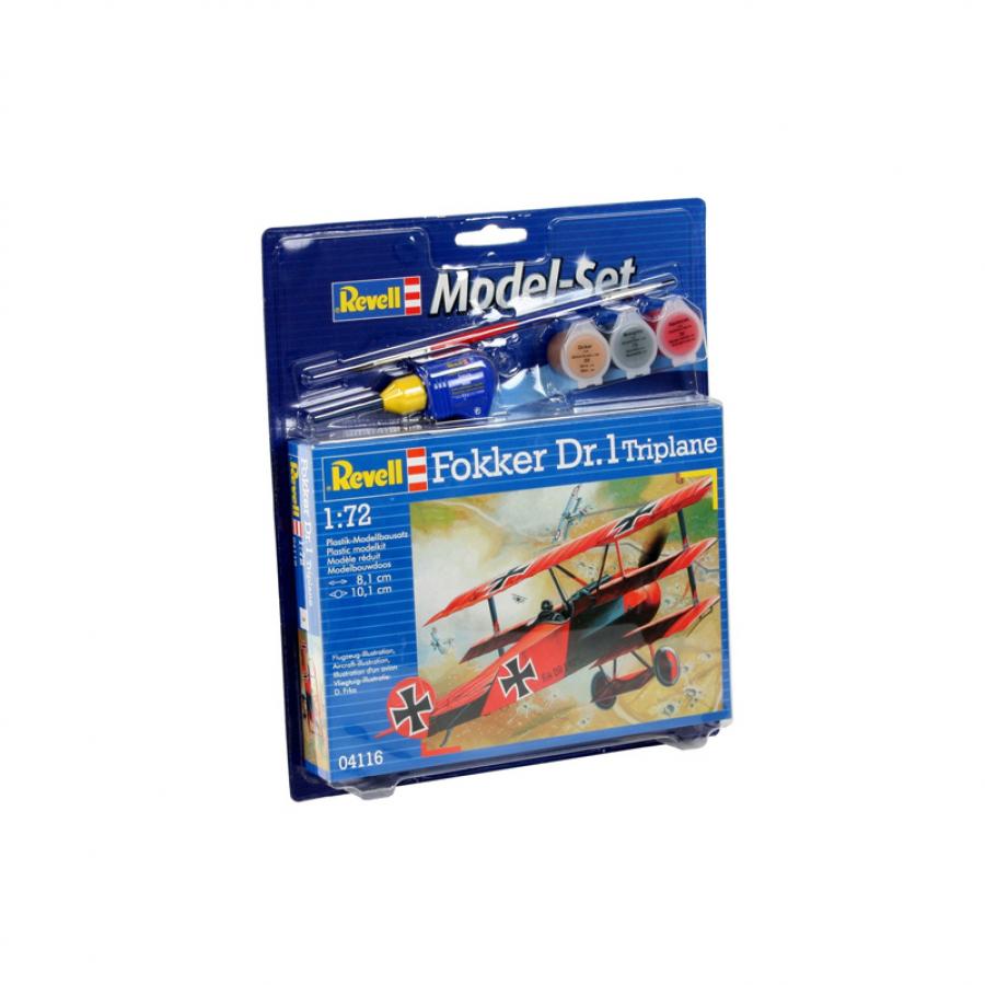 1:72 Model Set Fokker DR.1 Triplane