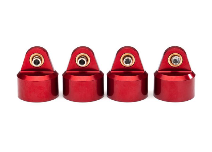 Traxxas Shock Caps Alu Red GT-Maxx (4) TRX8964R