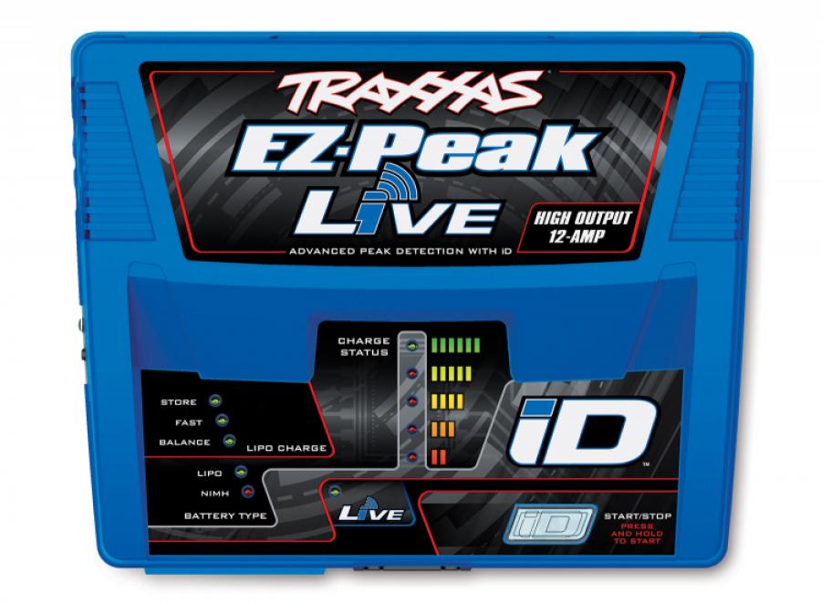 Traxxas laturi EZ-Peak Live 12A & 4S 5000mAh LiPo Combo: Koodi TRX2996GX