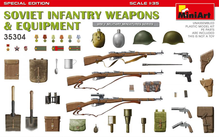 1:35 Soviet Infantry Weapons and Equipment
