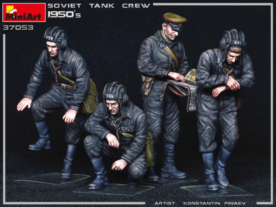 1:35 Soviet Tank Crew 1950s