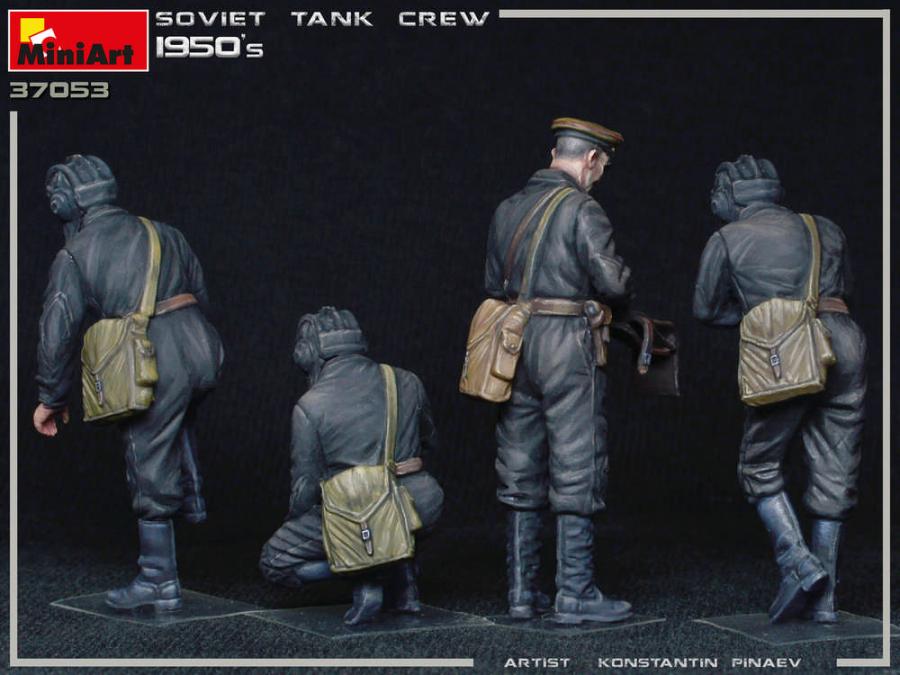 1:35 Soviet Tank Crew 1950s