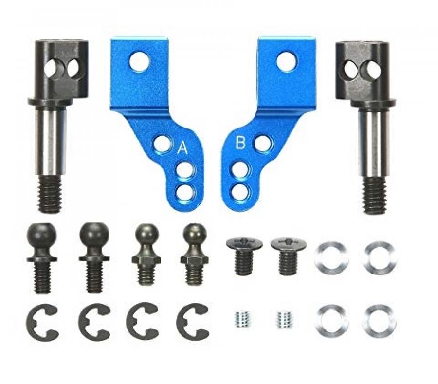 Tamiya F104 Adjustable Metal Uprigth varaosa