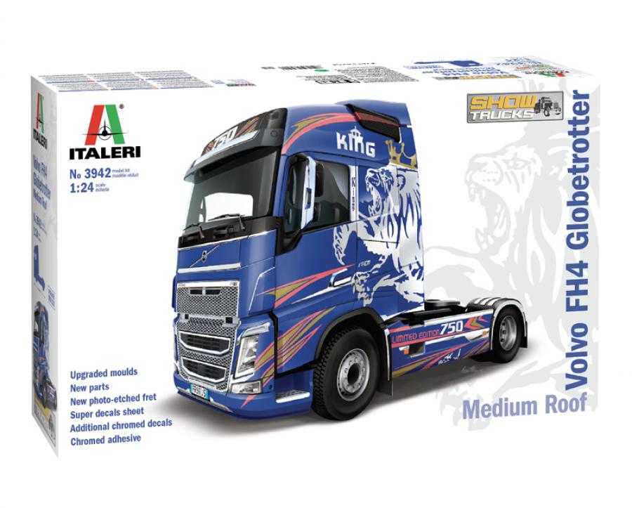 Italeri 1/24 VOLVO FH4 Globetrotter Medium roof