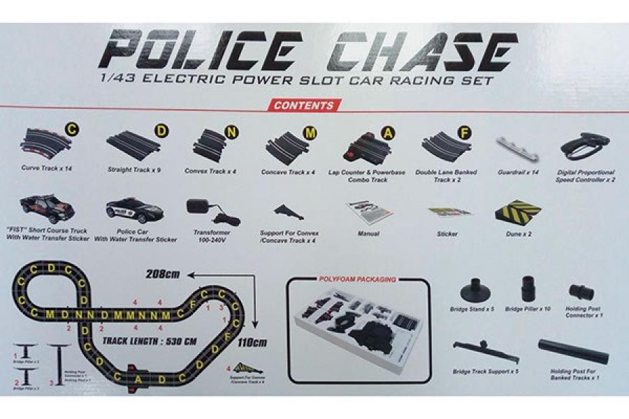 SpeedZan Police Chase 530cm  Autorata