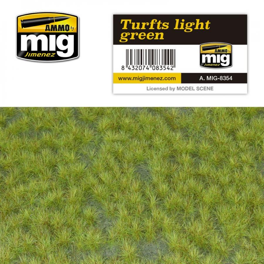 TURFTS LIGHT GREEN Grass mat