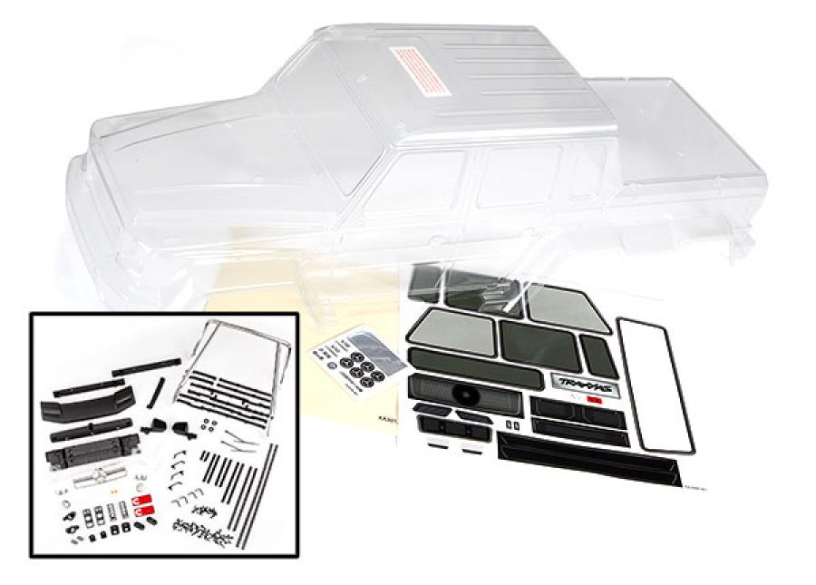 Traxxas Body Mercedes G 63 TRX-6 Clear TRX8825