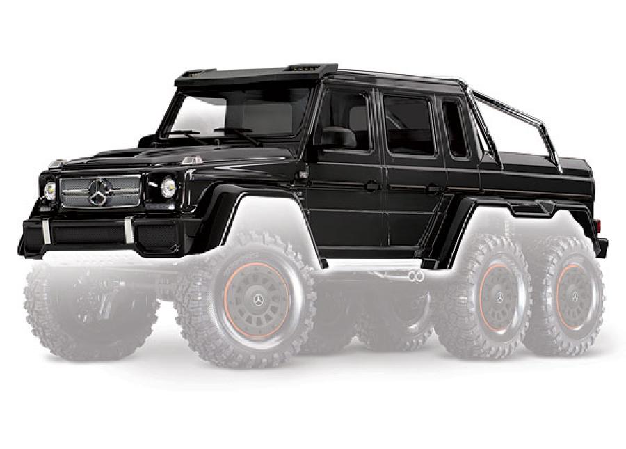 Traxxas Body Mercedes G 63 TRX-6 Black TRX8825R