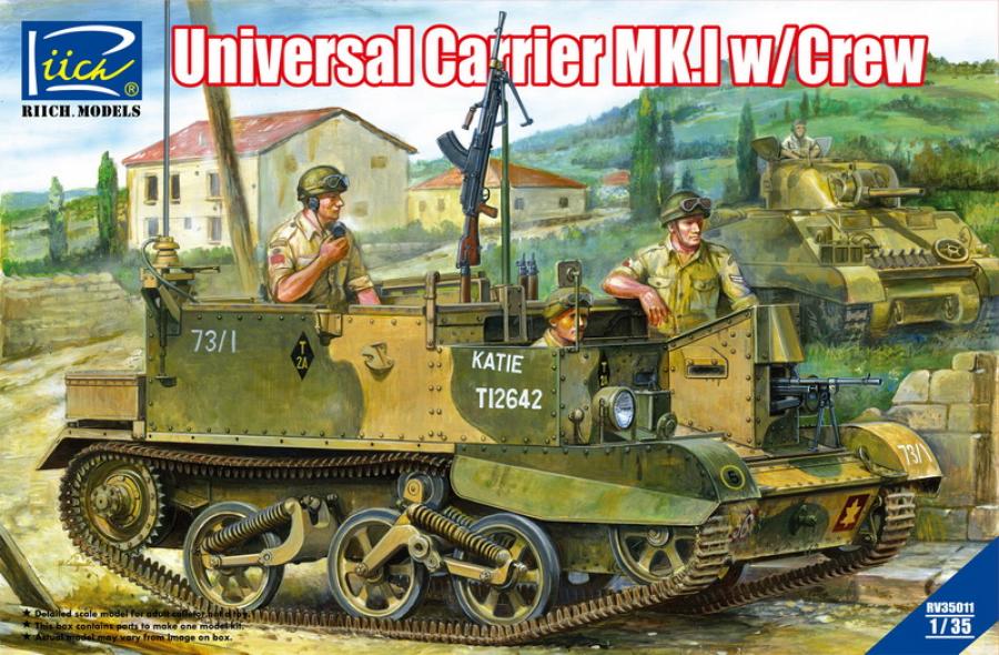 1:35 Universal Carrier Mk.1 w/crew