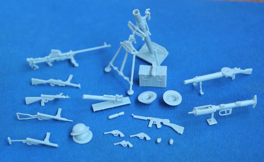 1:35 WWII British & Commonwealth Weapon Set A
