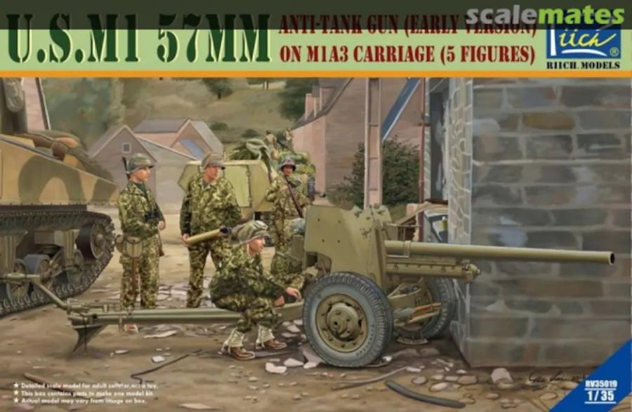 1:35 U.S.M1 57mm AT Gun (early)