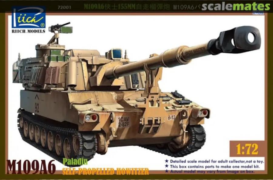 1:72 M109A6 Paladin SP Howitzer