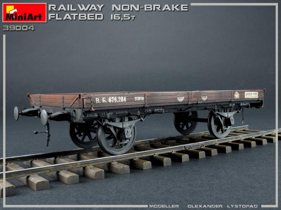 1:35 Railway Non-brake Flatbed 16,5 t