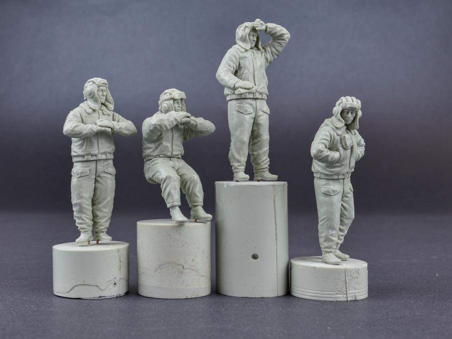 1:35 Soviet Tank Crew 1970-1980s, Winter