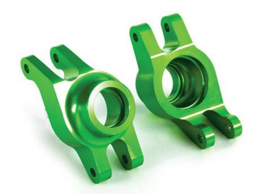Traxxas Sub Axle Carriers Rear Alu Green (Pair) Maxx TRX8952G