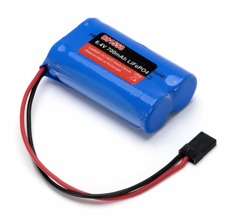 Receiver Battery 6,4V Li-FePo 700mAh DF/65/95