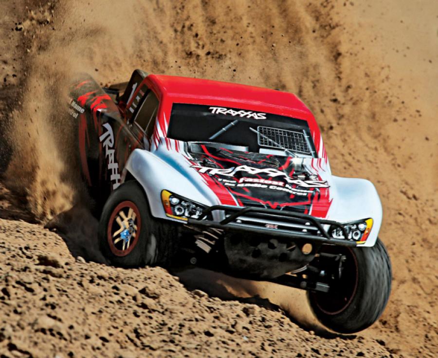 Traxxas Slash 4x4 VXL RTR TQi TSM Red - w/o Battery & Charger TRX68086-4-RED