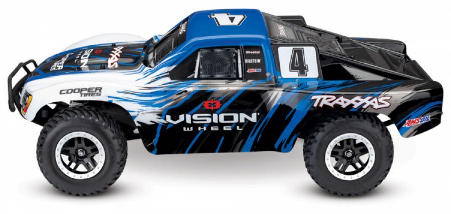 Traxxas Slash 4x4 VXL RTR TQi TSM Vision - w/o Battery & Charger TRX68086-4-VISN