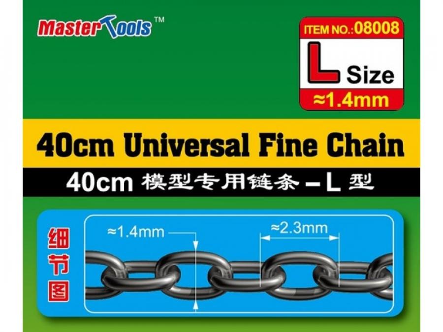 Trumpeter 40CM Universal Fine Chain L Size 1.4mmX2.3mm