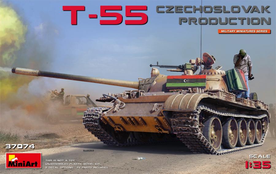 1:35 T-55 Czechoslovak Prod.