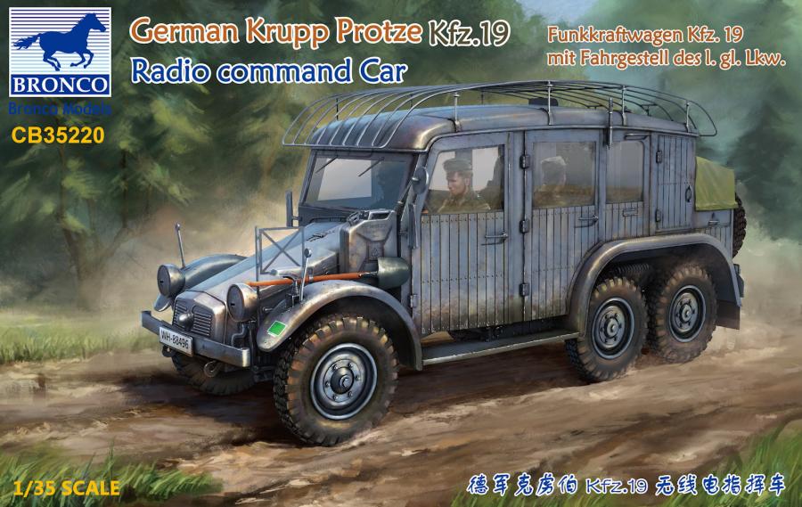 1:35 Krupp Protze Kfz.19 Radio car