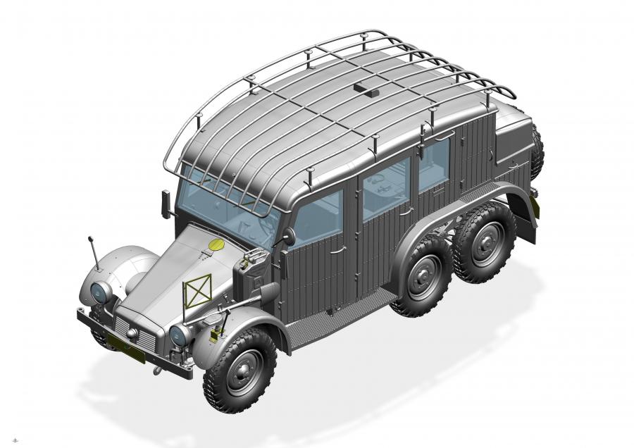 1:35 Krupp Protze Kfz.19 Radio car