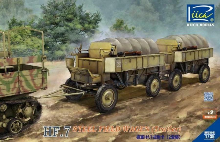 1:35 German Hf.7 steel field wagen