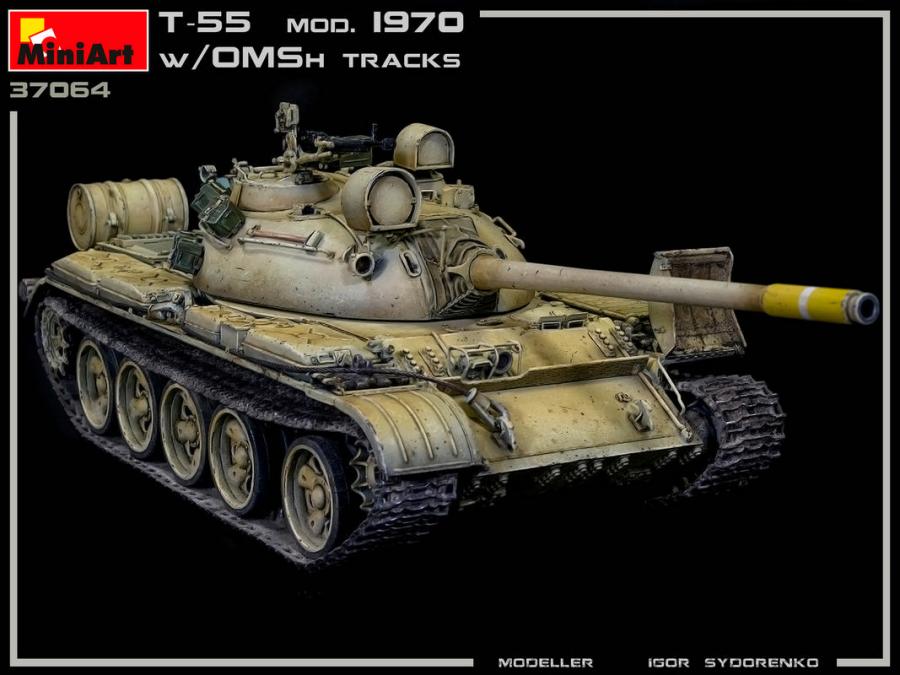 1:35 T-55 Mod. 1970 w/OMSh Tracks