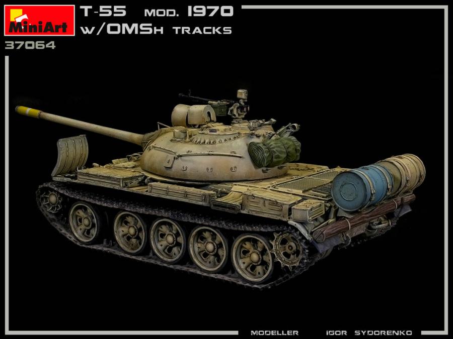 1:35 T-55 Mod. 1970 w/OMSh Tracks