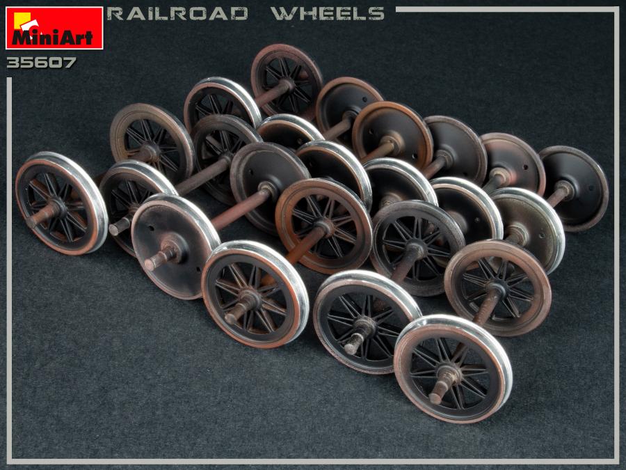 1:35 Railroad Wheels