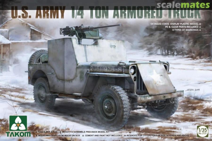 1/35 U.S. Army 1/4 ton armored  truck 