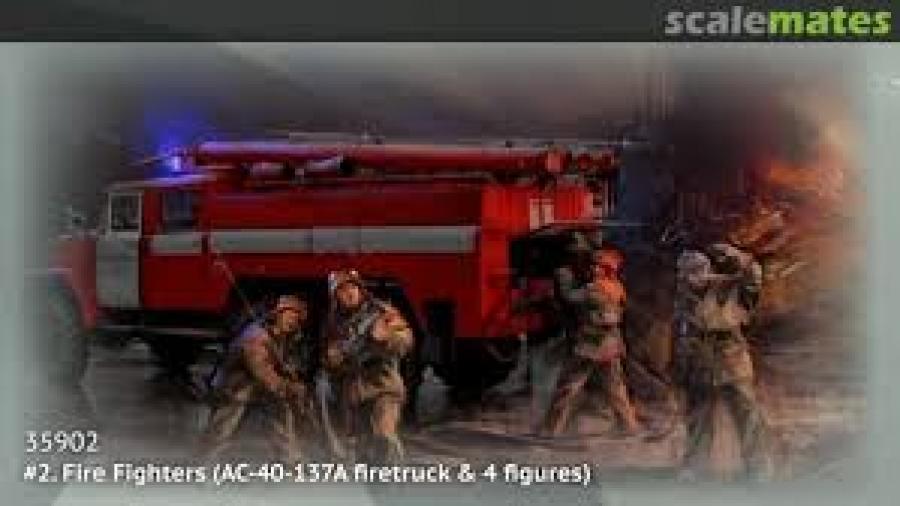 1:35 Chernobyl set #2, Fire Fighters