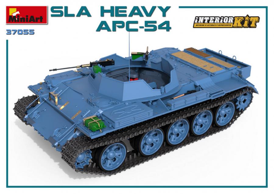 1:35 SLA Heavy APC-54. Interior Kit