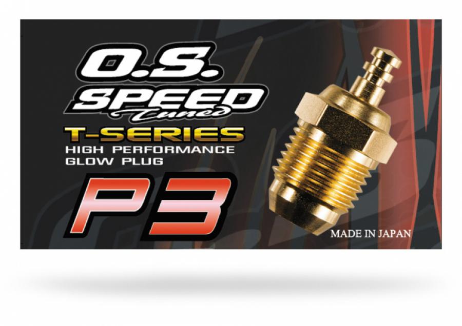 O.S. SPEED Glow Plug Turbo P3
