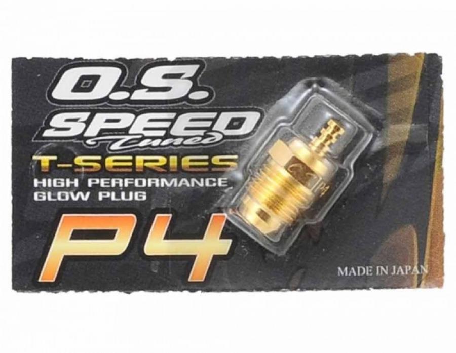 O.S. SPEED Glow Plug Turbo P4