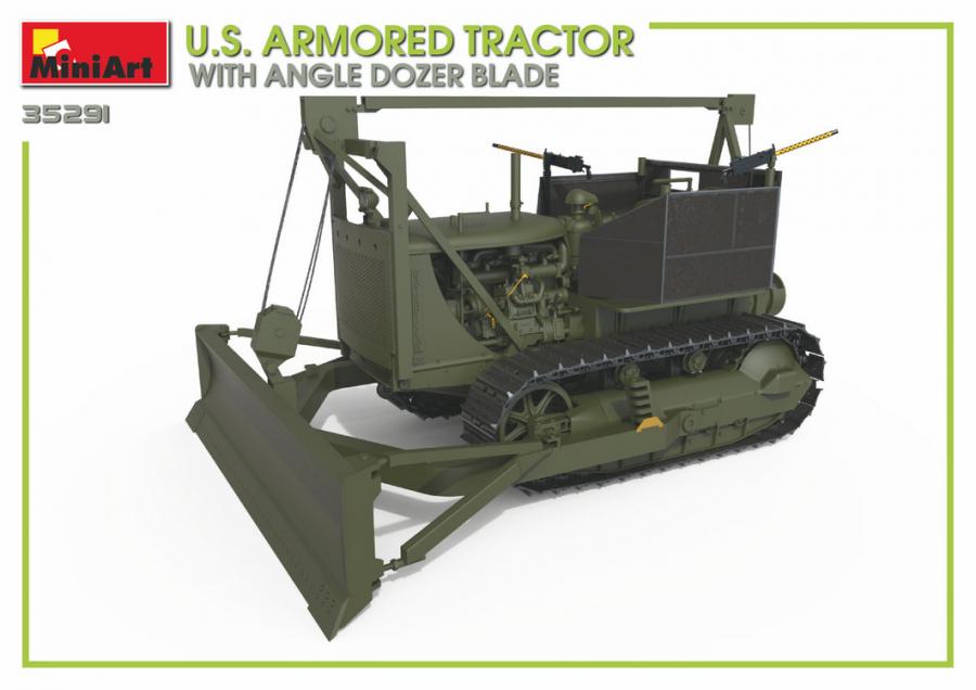 1:35 U.S. Armored Tractor w/Angle Dozer