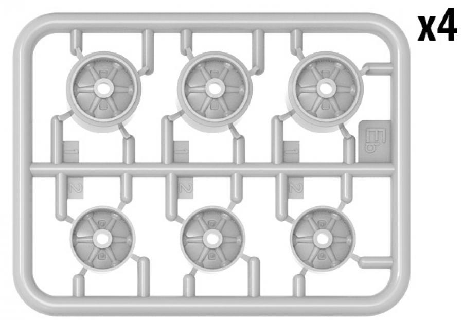 1:35 M3/M4 ROADWHEELS SET
